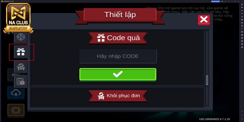 Chào mừng tân thủ với phần quà 50k